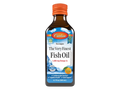 Carlson Labs The Very Finest Fish Oil 1,600 mg Omega-3s Lemon or Orange Flavour front bottle packaging showing product name and branding