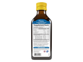 Carlson Labs The Very Finest Fish Oil 1,600 mg Omega-3s Lemon or Orange Flavour side bottle packaging with key benefits detail