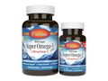 Carlson Labs Wild Caught Super Omega-3 Gems 1,200 mg EPA/DHA 130 Softgels front bottle packaging showing product name and branding