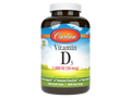 Carlson Vitamin D3 2,000 IU (50 mcg) Bone & Immune Support 360 Softgels front bottle packaging showing product name and branding