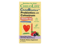 ChildLife Essentials ChildBiotics Probiotics with Colostrum 92 tablets front view box packaging