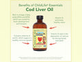 ChildLife Cod Liver Oil 237ml omega 3 and vitamin A D support formula