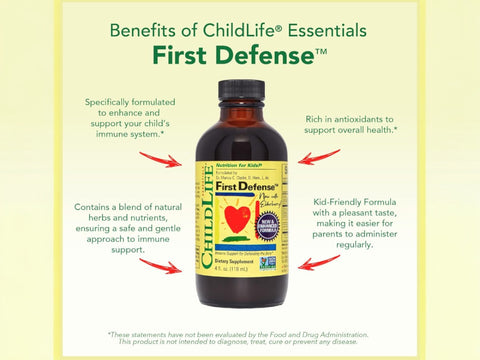ChildLife First Defense 118ml immune defense herbal formula
