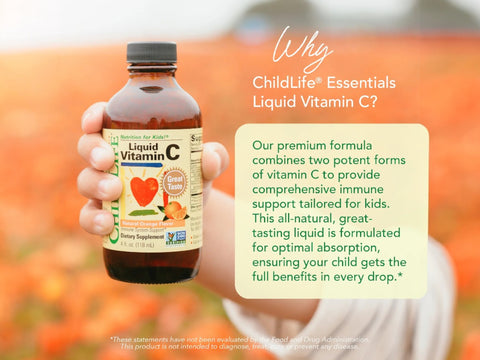 ChildLife Essentials Liquid Vitamin C – 118ml