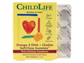 ChildLife Essentials Omega-3 DHA + Choline SoftChew Gummies 27 tablets box with blister pack