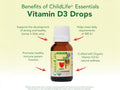 ChildLife Organic Vitamin D3 6.25ml immune and bone support formula