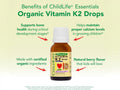 ChildLife Organic Vitamin K2 7.5ml bone and cardiovascular support formula