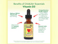 ChildLife Vitamin D3 Drops 30ml immune and bone support formula