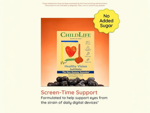 ChildLife Healthy Vision SoftMelts 27 tablets eye support formula for children