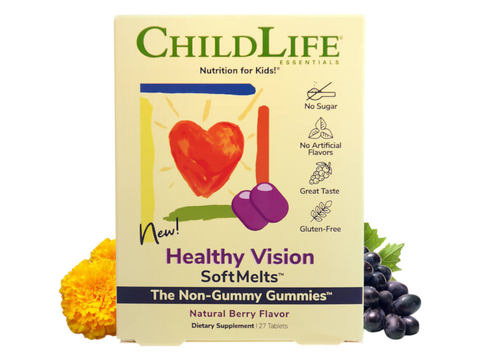ChildLife Essentials Healthy Vision SoftMelts 27 tablets