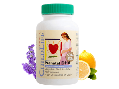 ChildLife Prenatal DHA 30 softgels bottle 