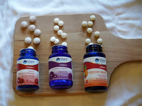 Children's Chewable Probiotic Grape - 30 Count front view bottle packaging & other variants