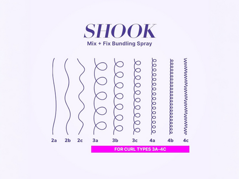 Color Wow Curl Wow Shook Mix + Fix Bundling Spray for Defined Curls 295ml front spray bottle packaging showing product name and branding