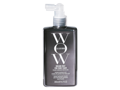 Color Wow Dream Coat for Curly Hair 200ml styling spray bottle.