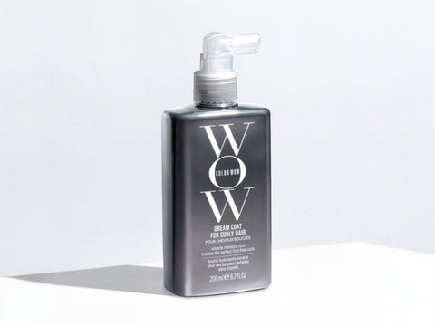 Color Wow Dream Coat for Curly Hair 200ml styling spray bottle.