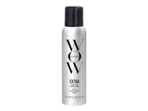 Color Wow Extra Mist-ical Shine Spray 162ml bottle for hair gloss.