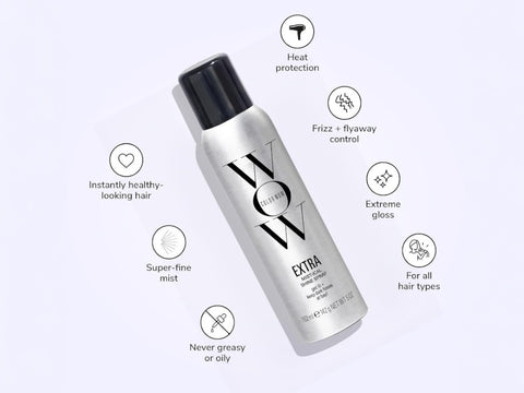 Color Wow Extra Mist-ical Shine Spray - for Intense Hair Gloss - 162ml