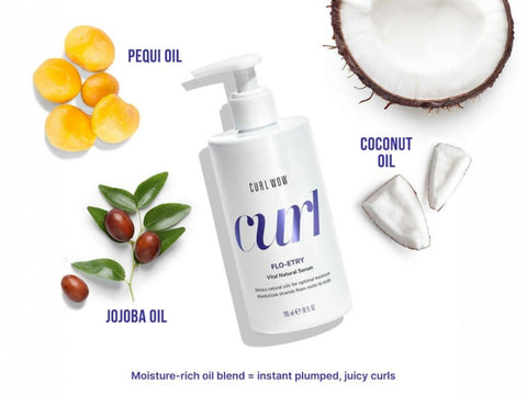 Color Wow Flo-etry Vital Curl Serum with Jojoba & Coconut Oil - 295ml