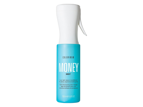 Color Wow Money Mist Luxe Light & Leave-In Conditioner 150ml front spray bottle packaging showing product name and branding