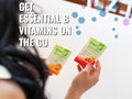 Ener-B+ Sugar Free Orange & Raspberry Lemonade Vitamin B Powder Mix sachets