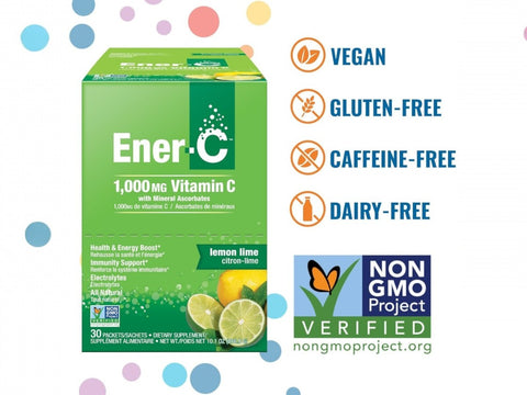 Ener-C Lemon Lime Vitamin Powder Mix box