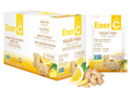 Ener-C Sugar Free Lemon Ginger vitamin powder mix box front label 30 sachets on white background