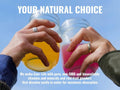 How to Use: Ener-C Sugar Free Lemon Ginger sachet mixing instructions 30 sachets on white background
