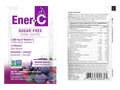 Ener-C Sugar Free Mixed Berry multivitamin drink front label 30 sachets with barcode