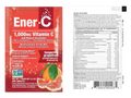 Ener-C Tangerine & Grapefruit vitamin powder mix front label 9.45g sachets with barcode