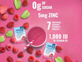 How to Use: Ener-D Sugar Free Raspberry sachet mixing instructions 