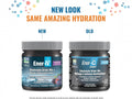 Ener-IV Electrolyte Drink Mix Powder Mixed Berry – 154.35g. Old & new packaging.