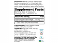 Enzymedica Apple Cider Vinegar 60 capsules supplement facts and ingredients label