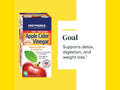 Enzymedica Apple Cider Vinegar 60 capsules digestive and wellness support benefits graphic