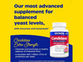 Enzymedica Candidase Extra Strength 42 capsules yeast balance and digestive support benefits graphic