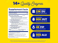 Enzymedica Digest Gold with ATPro 45 capsules supplement facts and ingredients label