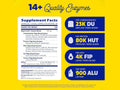 Enzymedica Digest Gold with ATPro, 180 Capsules supplement facts and ingredients label