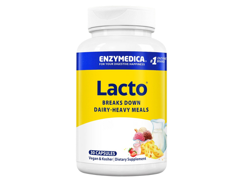 Enzymedica Lacto 30 capsules front view bottle packaging