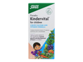 Floradix Kindervital Liquid Supplement bottle & box front label packaging- 500ml