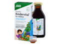 Floradix Kindervital Liquid Supplement bottle & box front label packaging -250ml