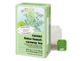 Floradix Organic Anise Fennel Caraway Herbal Tea 15 Teabags box front label packaging and 2g teabag