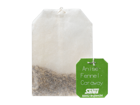 Floradix Organic Anise Fennel Caraway Herbal Tea 15 Teabags 2g each tea bag sachet product view