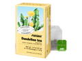 Floradix Organic Dandelion Herbal Tea 15 Teabags box front label packaging and 1.8g teabag