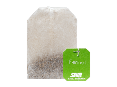Floradix Organic Fennel Herbal Tea 15 Teabags 2.3g each tea bag sachet product view