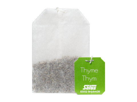 Floradix Organic Thyme Herbal Tea 15 Teabags 2g each tea bag sachet product view