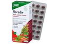 Floradix Vegan Formula Tablets 84 Count product box front label packaging