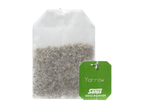 Floradix Yarrow Herbal Tea 15 Organic Teabags 1.3g each tea bag sachet product view