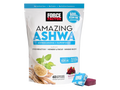 Force Factor Amazing Ashwa Soft Chews 60 Count close up of soft chew pieces next to bottle