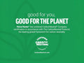 Green background with text about Force Factor achieving CarbonNeutral Company certification.