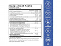 Force Factor Prostate Advanced 180 Tablets side bottle packaging with key benefits and label detail