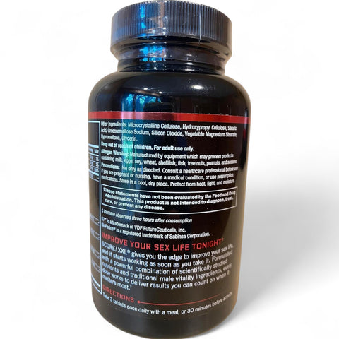Force Factor Score! XXL 60 Tablets side bottle packaging with key benefits and label detail